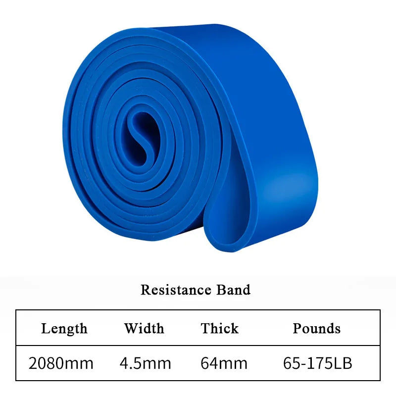 Heavy Duty Resistance Band Latex Elastic Belt Pull Up Assist