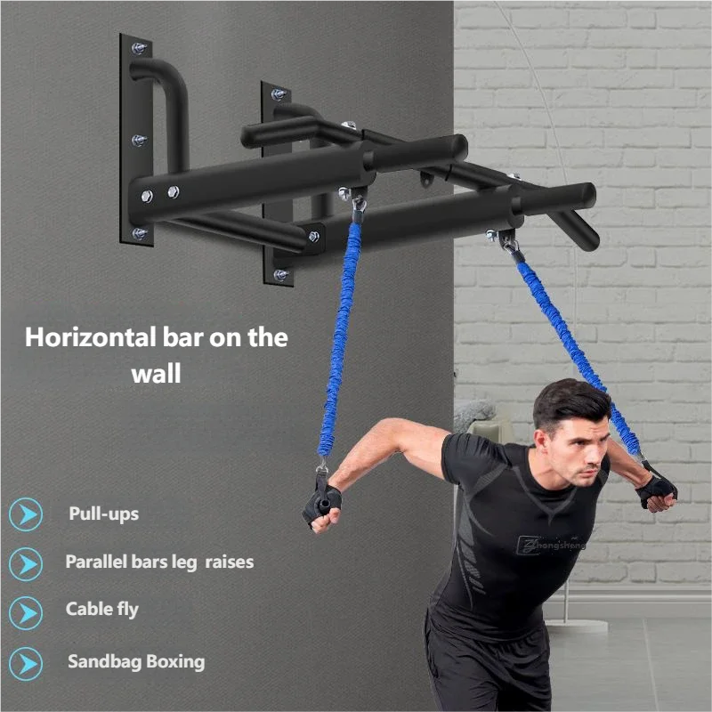 Pull Up Bar Wall Mounted Horizontal Bar