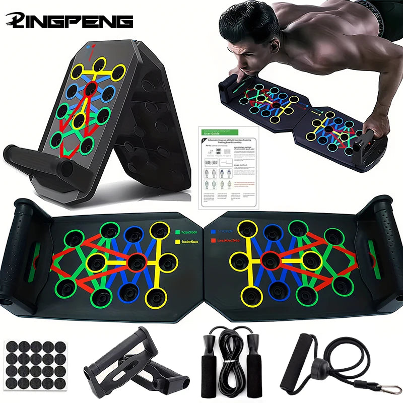 Portable Multifunctional Push-up Board Set