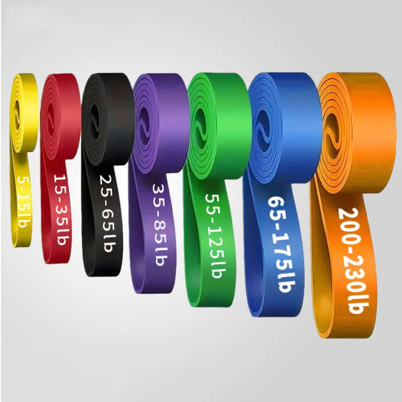 Heavy Duty Resistance Band Latex Elastic Belt Pull Up Assist